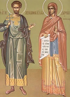 Santi Crisanto e Daria, martiri