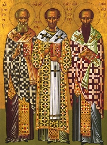 Santi Basilio il Grande, san Gregorio il Teologo e san Giovanni Crisostomo